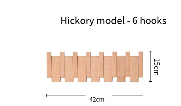 Porte-manteau Mural Clé de Piano Simplicity (Une Pièce)