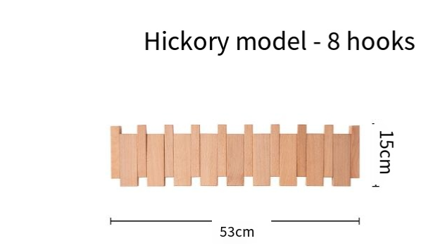 Porte-manteau Mural Clé de Piano Simplicity (Une Pièce)