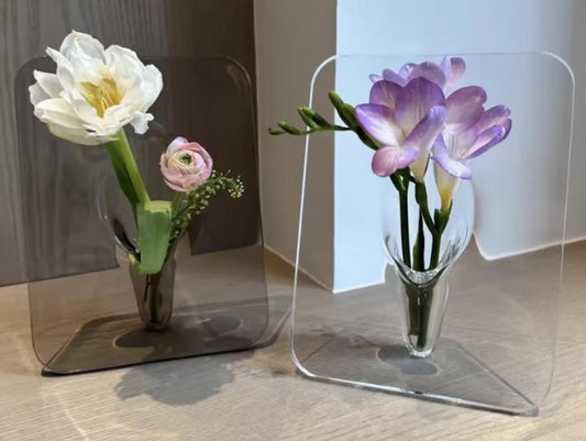 Vase  Acrylique Transparent