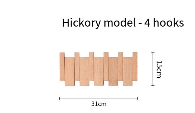 Porte-manteau Mural Clé de Piano Simplicity (Une Pièce)