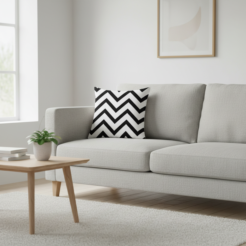 Housse coussin - Lifestyle canapé
